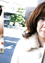 Mature.nl - Japanese Cougar Hanako Gets Fucked In Her Hairy Pussy By Her Neighbour
